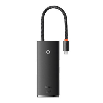 BASEUS LITE 6 IN1 TYPE-C HUB - SIYAH