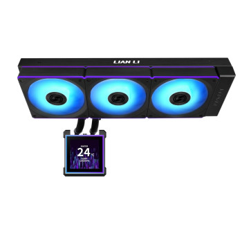 Lian Li HydroShift II LCD-S 360CL Siyah Sıvı Soğutucu (G89.GHS2LCDS36CB.00)