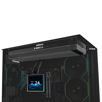 Lian Li HydroShift II LCD-S 360N FANSIZ Siyah Sıvı Soğutucu (G89.GHS2LCDS36NB.00)