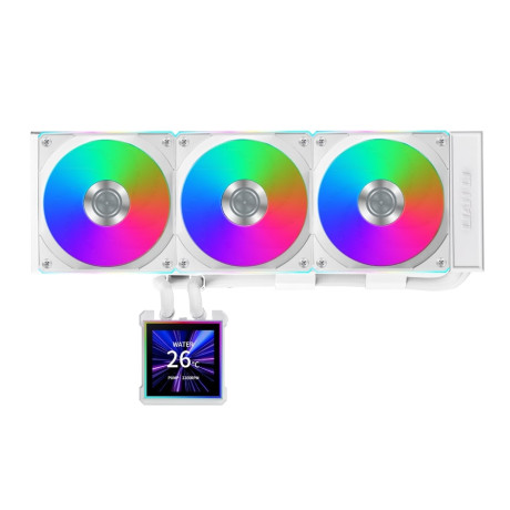 Lian Li HydroShift II LCD-S 360CL Beyaz Sıvı Soğutucu (G89.GHS2LCDS36CW.00)