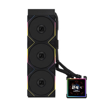 Lian Li HydroShift II LCD-S 360TL Siyah Sıvı Soğutucu (G89.GHS2LCDS36TB.00)