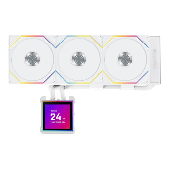 Lian Li HydroShift II LCD-S 360TL Beyaz Sıvı Soğutucu (G89.GHS2LCDS36TW.00)