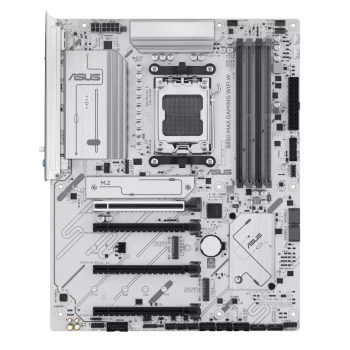 ASUS B850 MAX GAMING WIFI 7 AMD AM5 DDR5 ANAKART BEYAZ