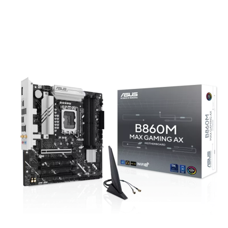 ASUS B860M MAX GAMING AX INTEL SOKET 1851 ANAKART