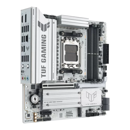 ASUS TUF GAMING B850M-PLUS WIFI7 AMD ANAKART BEYAZ