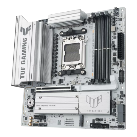 ASUS TUF GAMING B850M-PLUS WIFI7 AMD ANAKART BEYAZ