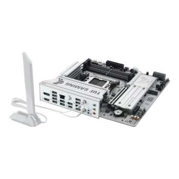 ASUS TUF GAMING B850M-PLUS WIFI7 AMD ANAKART BEYAZ