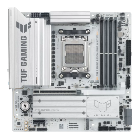ASUS TUF GAMING B850M-PLUS WIFI7 AMD ANAKART BEYAZ