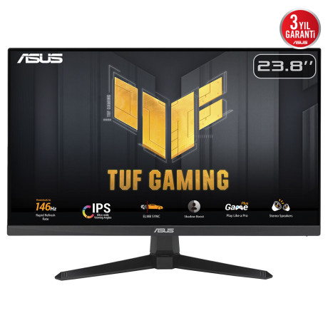 23.8 ASUS TUF GAMING VG249QE5A 1MS 146HZ MONITOR