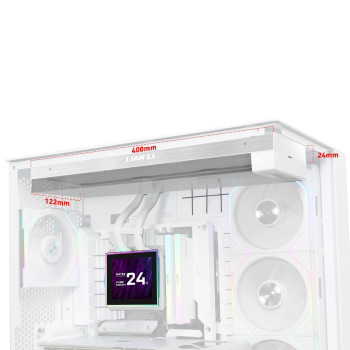 Lian Li HydroShift II LCD-S 360N FANSIZ Beyaz Sıvı Soğutucu (G89.GHS2LCDS36NW.00)