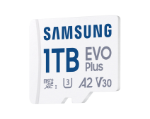 1TB SAMSUNG EVO PLUS MICROSDXC UHS-I U3 V30 A2 160MB/S-130MB/s MB-MC1T0SA/APC