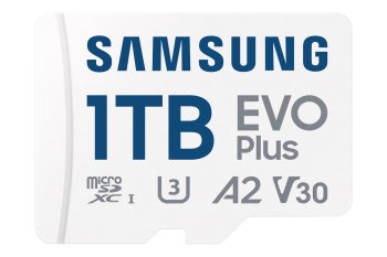 1TB SAMSUNG EVO PLUS MICROSDXC UHS-I U3 V30 A2 160MB/S-130MB/s MB-MC1T0SA/APC