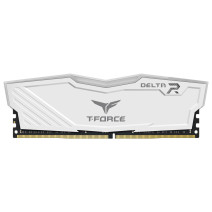 Team T-Force Delta RGB White 16GB 2x8GB 3200MHz CL16 DDR4 Gaming Ram (TF4D416G3200HC16CDC01)