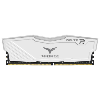 Team T-Force Delta RGB White 16GB 2x8GB 3200MHz CL16 DDR4 Gaming Ram (TF4D416G3200HC16CDC01)