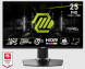 24.5 MSI MAG 255PXF 0.5MS 300HZ GTG FHD FLAT IPS