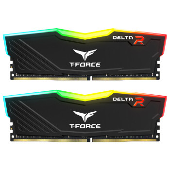 Team T-Force Delta RGB 16GB 2x8GB 3200MHz CL16 DDR4 Gaming Ram (TF3D416G3200HC16CDC01)
