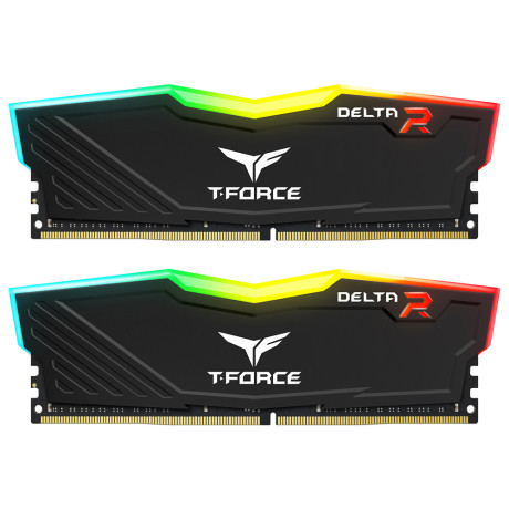 Team T-Force Delta RGB 16GB 2x8GB 3200MHz CL16 DDR4 Gaming Ram (TF3D416G3200HC16CDC01)