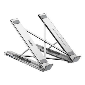 UNITEK KATLANABİLİR NOTEBOOK STANDI VE DOCKING STATION (D1137AGY01)