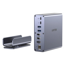 UNITEK UNIVERSAL DISPLAYLINK 4K KVM BAGLANTI ISTASYONU (D1135AGY01)