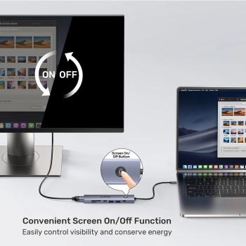 UNITEK UHUB S7 PRO 7-IN-1 5GBPS USB-C HUB (H1124AGY01)