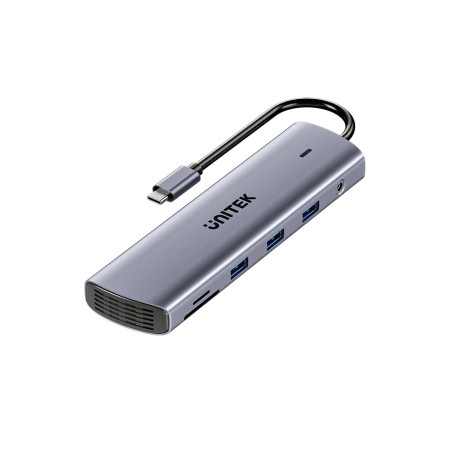 UNITEK UHUB U11+ 11-IN-1 USB-C HUB (D1113BGY01)
