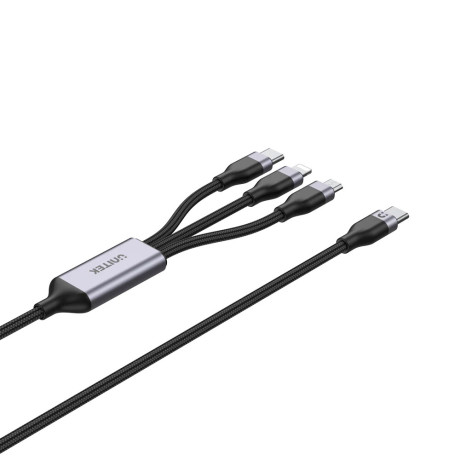 UNITEK USB-C 3IN1 SARJ 1.5M (C14101AGY01-1.5M)