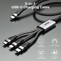UNITEK USB-C 3IN1 SARJ 1.5M (C14101AGY01-1.5M)