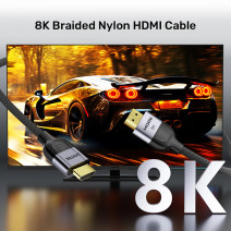 UNITEK HDMI 2.1 KABLO 1 METRE 8K (C11093RGY01-1M)