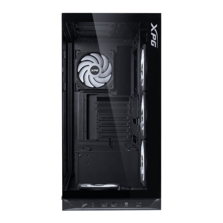 XPG Invader X BTF ARGB USB 3.2 Siyah ATX Mid-Tower Kasa (INVADERXBTFMT-BKCWW)