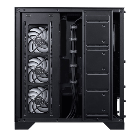 XPG Invader X BTF ARGB USB 3.2 Siyah ATX Mid-Tower Kasa (INVADERXBTFMT-BKCWW)