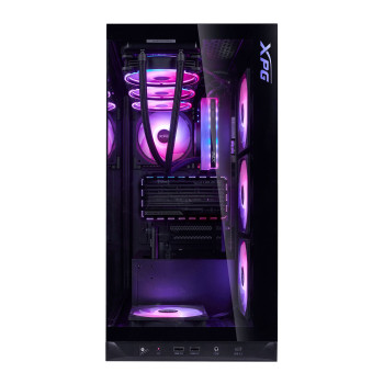 XPG Invader X BTF ARGB USB 3.2 Siyah ATX Mid-Tower Kasa (INVADERXBTFMT-BKCWW)