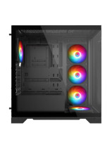XPG Invader X Siyah ARGB USB 3.2 ATX Mid-Tower Kasa (INVADERXMT-BKCWW)