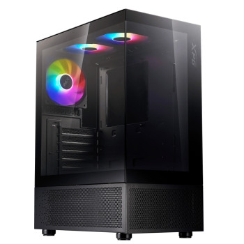 XPG InvaderX Mini ARGB USB 3.2 Siyah ATX Mid-Tower Kasa (INVADERXMINIMT-BKCWW)