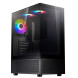 XPG InvaderX Mini ARGB USB 3.2 Siyah ATX Mid-Tower Kasa (INVADERXMINIMT-BKCWW)