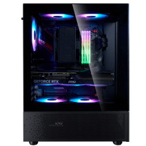 XPG InvaderX Mini ARGB USB 3.2 Siyah ATX Mid-Tower Kasa (INVADERXMINIMT-BKCWW)