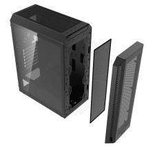 XPG Valor Air Plus ARGB USB 3.2 Siyah ATX Mid-Tower Kasa (VALORAIRPLUSMTA-BKCWW)