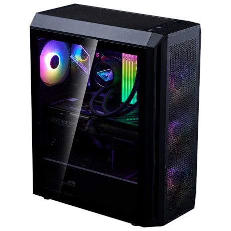 XPG Valor Air Plus ARGB USB 3.2 Siyah ATX Mid-Tower Kasa (VALORAIRPLUSMTA-BKCWW)