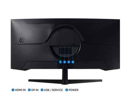 34 SAMSUNG ODYSSEY G5 LC34G55TWWRXUF 1MS 165HZ WQHD CURVED