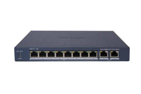 HIKVISION DS-3E1510P-EI/M 8XGE POE SWITCH