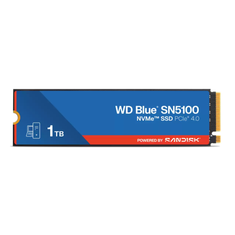 1TB WD BLUE SN5100 M.2 NVME 7100/6700MB/s WDS100T5B0E SSD