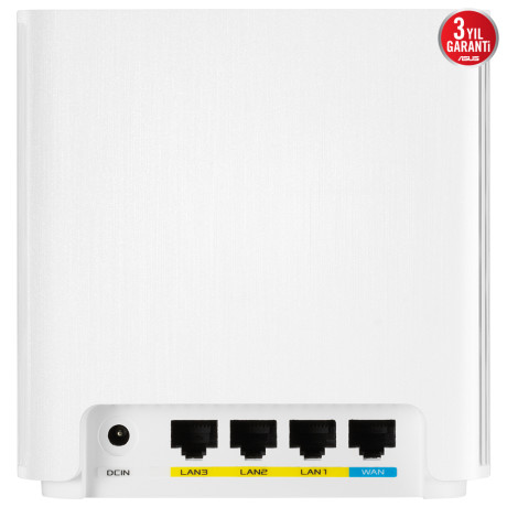 ASUS ZENWIFI XD6 DUAL BAND WI-FI 6 MESH BEYAZ İKİLİ