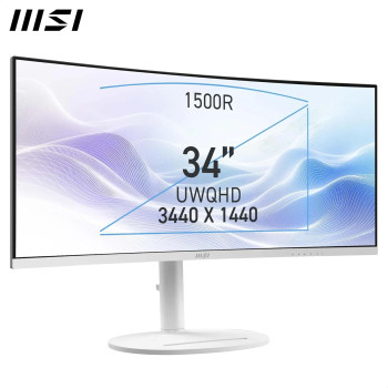 34 MSI MODERN MD342CQPW 1MS 120HZ 2K UWQHD VA CURVED GAMING