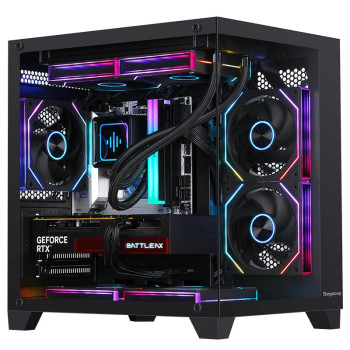 Segotep U502 Siyah 650W 80+ Midi Tower mATX Gaming (Oyuncu) Kasa