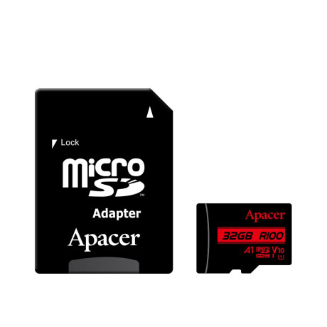 Apacer 64GB Micro SDXC R100Mb/s (AP64GMCSX10UB-R)