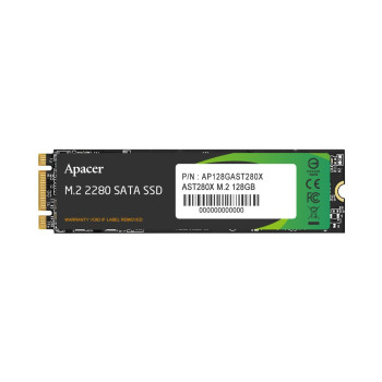 Apacer AST280X 128GB 520/500MB/s M.2 SATA 3 SSD (AP128GAST280X-1)