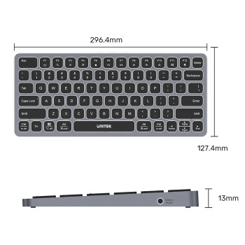 UNITEK 9-IN-1 USB-C HUB KLAVYE (D1092A)