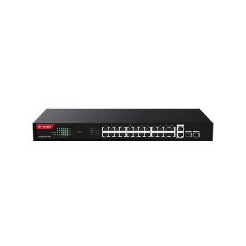 Ip-Com G1128-24-410W PoE Rackmount SWITCH