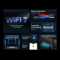Mercusys MR25BE Dual Band Wi-fi 7 Router