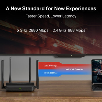 Mercusys MR25BE Dual Band Wi-fi 7 Router