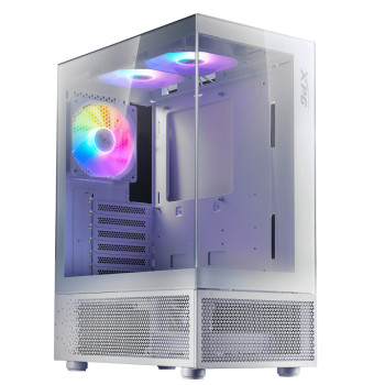 XPG Invader X Mini ARGB USB 3.2 Beyaz ATX Mid-Tower Kasa (INVADERXMINIMT-WHCWW)
